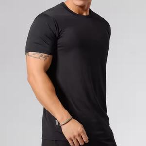 T-shirt de sport personnalisé avec logo pour homme, impression blanche de qualité supérieure, t-shirts de sport de haute qualité, t-shirt en coton pour homme - Product Image 3