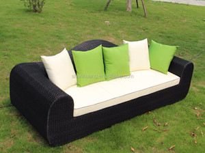 Canapé <span class=keywords><strong>d</strong></span>'<span class=keywords><strong>angle</strong></span> moderne en osier et rotin, accessoire de <span class=keywords><strong>jardin</strong></span> populaire - Product Image 5