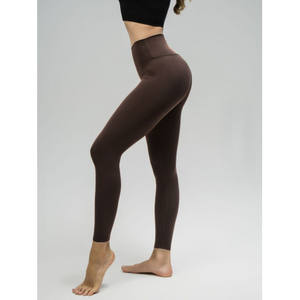 Legging Lu Feel taille haute élastique, pantalon de yoga anti-transpiration, sans couture, extensible et doux, pour l'entraînement, tailles S M L - Product Image 3