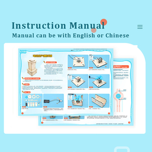 Kit de physique sur le principe de Bernoulli, jeu de boules flottantes <span class=keywords><strong>à</strong></span> faire soi-même, ensemble de construction en bois écologique, outil de découverte Montessori pour garçons - Product Image 6