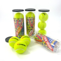 Balles de tennis professionnelles pressurisées de qualité supérieure avec logo personnalisé Camewin