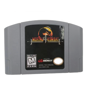 Mythologies : Mortal Kombat Trilogy - Version américaine anglaise - Cartouches de <span class=keywords><strong>jeux</strong></span> N64 - Mortal Kombat 4 - Cartouche de jeu vidéo - Product Image 3