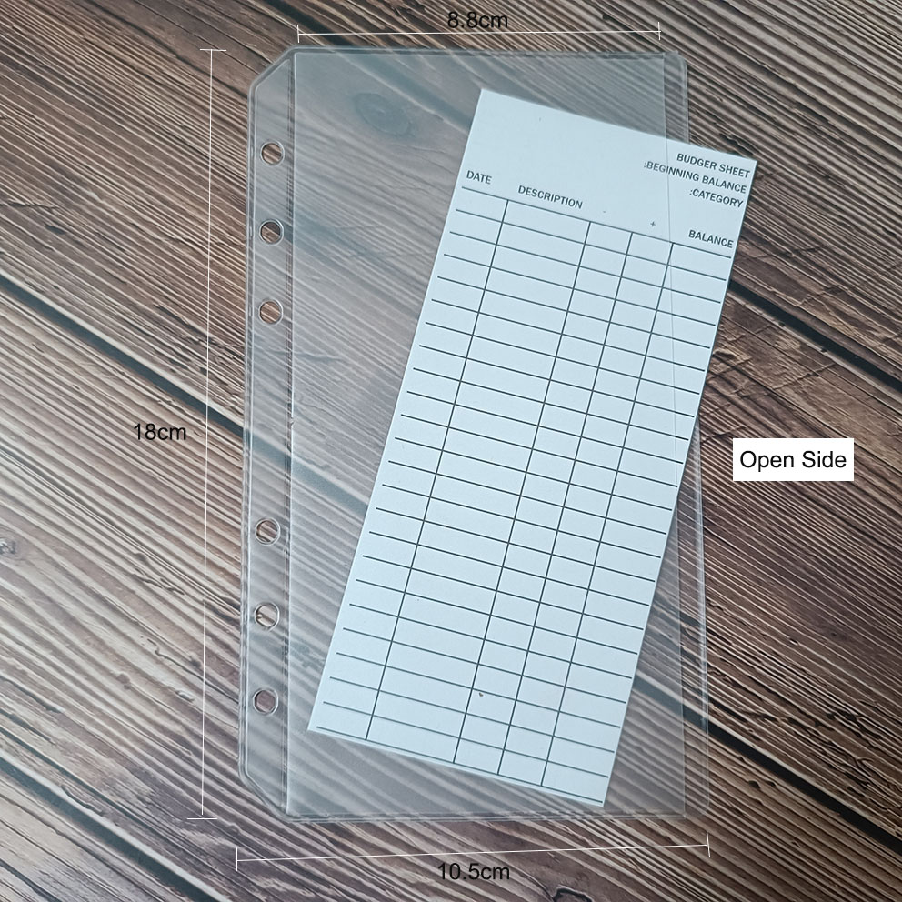 Side Open PVC Envelope