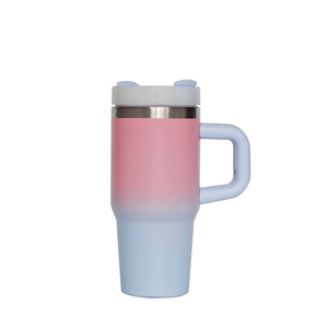 Vaso Térmico Infantil de 14oz para el Regreso a Clases, Personalizado con Degradado, de Acero Inoxidable, con Asa, Diseño Ecológico - Product Image 3