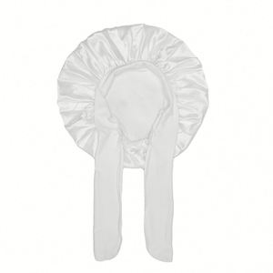 Gorro de Dormir Ajustable para Bebés, de Seda, con Lazo Elástico, Gorro de Satén para Bebés - Product Image 2