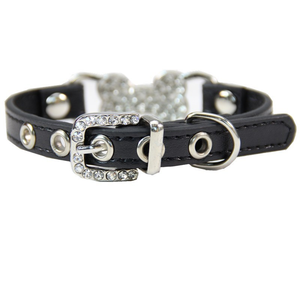 <span class=keywords><strong>Collar</strong></span> Personalizado XL para Mascotas con Letra Sólida y Cierre de Hebilla, <span class=keywords><strong>Collar</strong></span> de PU para Perro con Nombre <span class=keywords><strong>DIY</strong></span> - Product Image 3