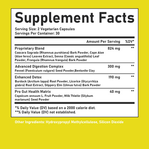 Capsules amincissantes en gros avec Cascara Sagrada : Combat la fatigue, soutient le système digestif, complément pour la perte de poids - Product Image 2