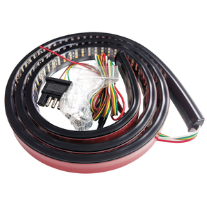 <span class=keywords><strong>Bande</strong></span> lumineuse LED 12V 60 pouces pour hayon, feu de signalisation rouge, feu stop blanc, feux de recul, clignotants séquentiels ambre, feux stroboscopiques - Product Image 5