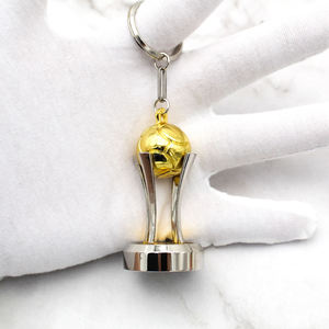 Venta caliente 3D Mini Trofeo Tazas Llavero Copa Europea Campeón Llavero de metal Champions LEAGUE Trofeo Llaveros - Product Image 3