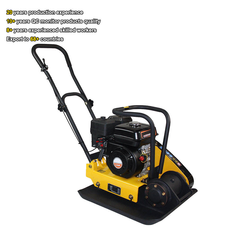 Compacter Small PME-PC90 90kg Asphalt Compactor Petrol-Powered Vibratory Compactor for ...