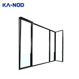 Factory Minimalist Design Horizontal Hurricane Windows Casement Windows Glass Sliding Window Lock For Aluminum Windows