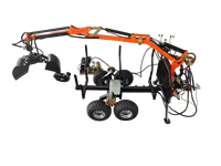 2025 per le industrie forestali Log rimorchio 4.2m per la casa Log rimorchio Loader
