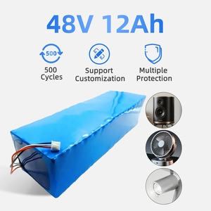 卸売カスタマイズ可能な充電式48ボルト12ahリチウムイオンバッテリーパック - Product Image 1