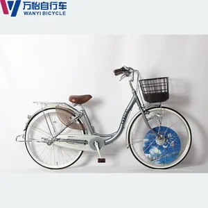 دراجة حريمي من مصنع المعدات الأصلي وتُباع بالجملة مزودة بسلة مقاس 24 بوصة وهي دراجة للمدينة