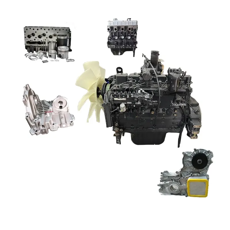 Piezas de maquinaria de construcción motor diésel 2 cilindros piezas de motor diésel para Changchai Kubota