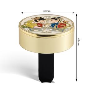 Diffuseur de parfum de voiture de luxe personnalisé avec logo, clip de ventilation, diffuseur de parfum pour voiture, aromathérapie - Product Image 5