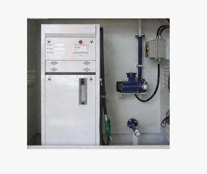 Station de remplissage de <span class=keywords><strong>carburant</strong></span> mobile avec pompe, conteneur de stockage en vrac portable, réservoir de <span class=keywords><strong>carburant</strong></span> diesel encastré - Product Image 2