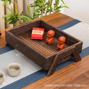 Solid Wood <b>Tea</b> Tray Rectangular Durable Storage For Afternoon <b>Tea</b> Kung Fu <b>Tea</b> <b>Set</b> - Product Image 3