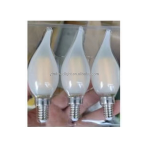 <span class=keywords><strong>Ampoule</strong></span> à filament <span class=keywords><strong>LED</strong></span> <span class=keywords><strong>E14</strong></span> <span class=keywords><strong>Ampoule</strong></span> à bougie 4W/6W 120V 80LM <span class=keywords><strong>Ampoule</strong></span> à <span class=keywords><strong>led</strong></span> givrée à intensité variable Lumière de <span class=keywords><strong>flamme</strong></span> pour lustre - Product Image 3