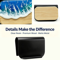 Coffret Cadeau Luxe en Bois avec Clip Magnétique pour Pare-Soleil, Diffuseur de Parfum pour Voiture, Kit Désodorisant Longue Durée pour l'Intérieur