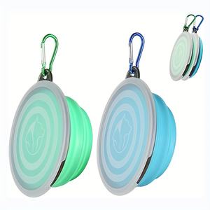 Tazón de Viaje Plegable de Silicona para Perros y Gatos con Tapa, Ligero y Fácil de Limpiar, para Camping y Uso al Aire Libre - Product Image 6