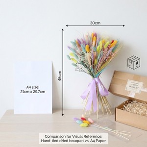 Bouquet <span class=keywords><strong>de</strong></span> fleurs séchées arc-en-ciel style Ins, mini herbe <span class=keywords><strong>de</strong></span> lapin, tiges <span class=keywords><strong>de</strong></span> <span class=keywords><strong>blé</strong></span>, décoration bohème, <span class=keywords><strong>centre</strong></span> <span class=keywords><strong>de</strong></span> <span class=keywords><strong>table</strong></span> - Product Image 5