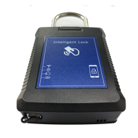 Serrure électronique de stockage GPS, appareil de verrouillage original, avec suivi en direct et fonction de déverrouillage à distance