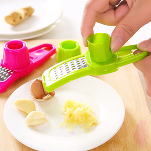 Garlic Crusher <strong>Multi</strong> <strong>Functional</strong> Manual Ginger Garlic Grinding Grater <strong>Cutter</strong> Utensils Garlic Peeler Kitchen Accessories Tools - Product Image 2