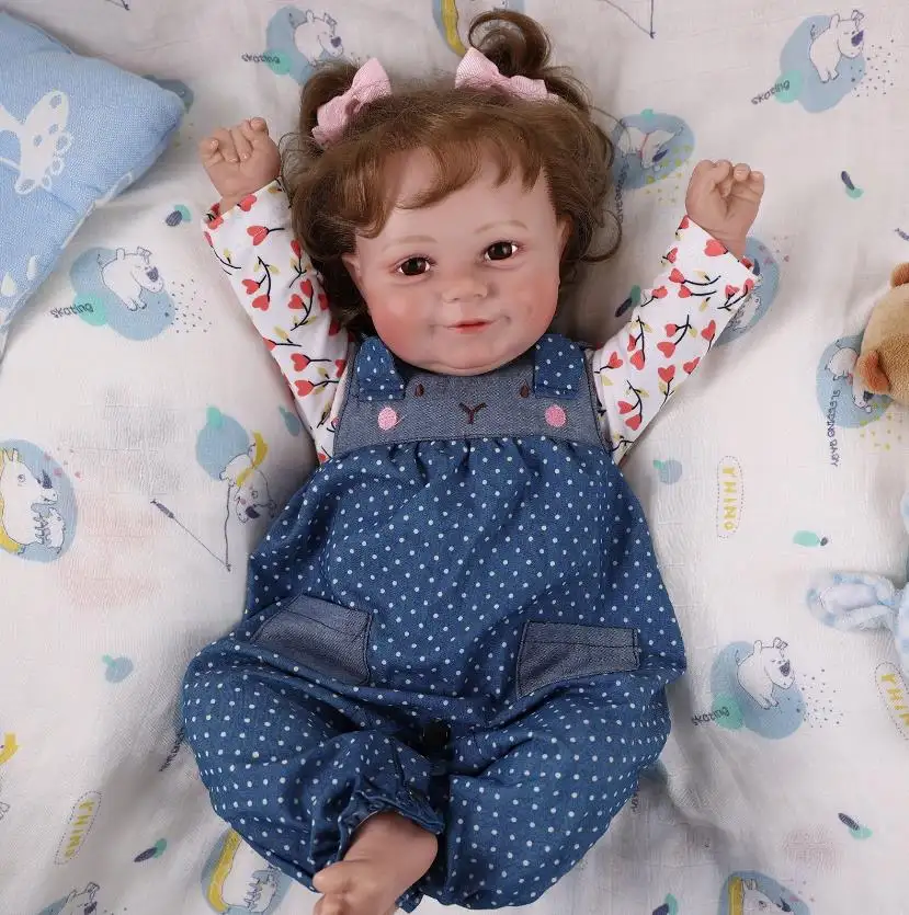 2023 Babeside Atacado Inteligente Soft Play Vinil Silicone Toy Reborn Baby Dolls Para Menina