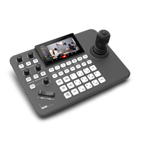 Pantalla LCD de 5 Pulgadas Nueva, Controlador PTZ, Teclado, Joystick 4D para Videoconferencias