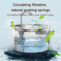 Ensemble de filtres de remplacement 4+4 pour fontaine à eau pour animaux de compagnie, charbon actif, fontaine à eau pour chat et chien