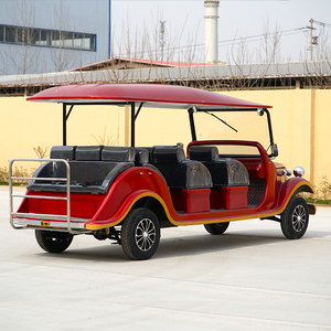 Coche de autobús de turismo eléctrico vintage clásico, carcasa de carrocería de coches Retro <span class=keywords><strong>para</strong></span> adultos, precio de venta de mini boda - Product Image 6