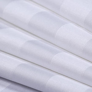 Juego de ropa de cama de algodón 100%, fundas de almohada a rayas de 3cm, juegos de edredón de ropa de cama de Hotel - Product Image 6