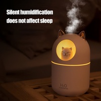 Produits de dropshipping 2025 Diffuseur d'huiles essentielles portable mignon en forme de chat pour la pièce, diffuseur d'air pour voiture, mini humidificateur