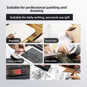 Crayon mécanique <span class=keywords><strong>Rotring</strong></span> 800+ Dragon en vol, Boîte cadeau Fortune Auspicieuse, Dessin à centre de gravité bas, Crayon HB <span class=keywords><strong>Rotring</strong></span> 800+ - Product Image 4