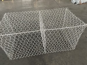 Boîte de gabion 2x1x1m en treillis métallique hexagonal galvanisé, gabion en pierre, boîte de gabion / panier de gabion - Product Image 3