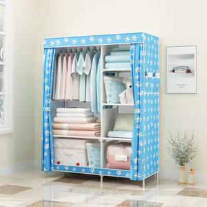 Storage Organizer Closet with Hanging Rack Portable Wardrobe Clothes Detachable Wardrobe Instant Closet