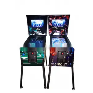 Venta caliente 32 42 pulgadas pantalla Virtual Pinball Machine con Full Feedback Digital 4K para Simulator Video Game Club