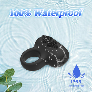 YLOVE Zachte siliconen penisring met 10 vibratiemodi voor vertraagde ejaculatie bij mannen - seksspeeltje voor volwassenen - Product Image 4