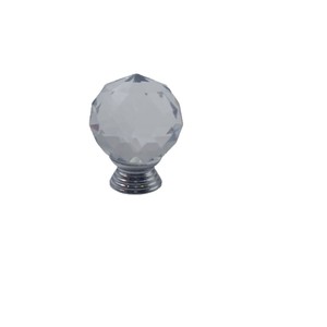Crystal Drawer <b>Knobs</b> 30mm Spherical Glass With <b>Copper</b> Base Traditional Design For Furniture Handles - Product Image 5