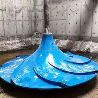 Système de gestion des eaux usées industrielles : Mélangeur hyperboloïde, Pompe, Étang d'aération, Étang anoxique, Entrée par le haut