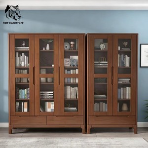 Librería de madera combinada personalizada para estudio, precio de descuento de proveedor chino, MOQ pequeño, dropshipping. - Product Image 6