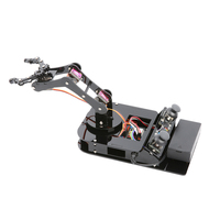 Kit de bras robotique Plate-forme de robot intelligent à 4 axes avec carte ESP32 pour projet d'apprentissage Arduino Kit de bricolage programmable