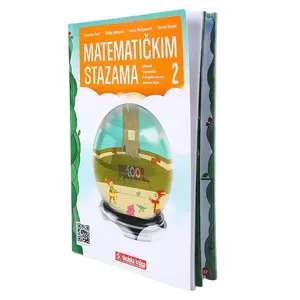 Cetak Kustom OEM 250gsm A4 Kertas Offset Seni Matt Kecil Anak-anak Catatan Instruktif 1 Latihan Puzzle Pencetakan Buku