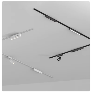 Rail magnétique de 23 mm de large, éclairage encastré ultra-fin, profil de 26 mm, éclairage d'ambiance LED pour salon et salle de bain - Product Image 2