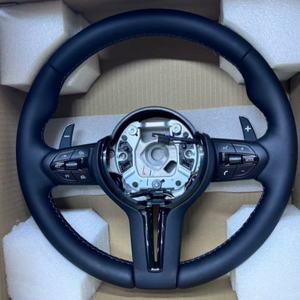 Volant en cuir noir <span class=keywords><strong>M</strong></span> Performance pour <span class=keywords><strong>BMW</strong></span> F20 F36 F30 F31 F10 F32 F33 F39 F80 F82 F87 E84 <span class=keywords><strong>X1</strong></span> X2 X3 X4 X5 X6 - Product Image 6