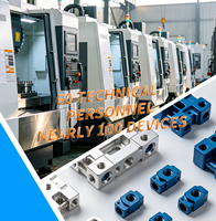Mecanizado CNC Personalizado, Piezas de Alta Precisión Torneadas y Fresadas, Prototipo Rápido OEM, Componentes de Acero Inoxidable de 5 Ejes para Mecanizado