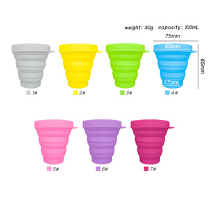 <span class=keywords><strong>Set</strong></span> di Tazze da Viaggio Pieghevoli in Silicone, Espandibili e Riutilizzabili per Campeggio, Escursionismo, Arrampicata e Sport sulla Neve - Capacità 1L/2L/3L - Product Image 3