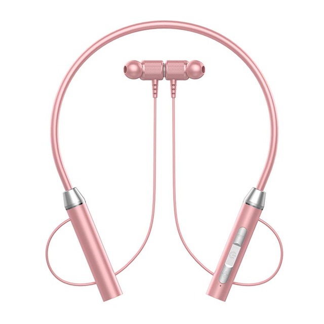 New Wireless Headphones BT Neckband Magnetic Earphones Sport Running Earbuds Waterproof Headset With Mic