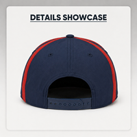 OEM-Großhandel: Nationalflaggen-5-Panel-Baseballcaps 2026 – Personalisierte Fußball-Fan-Hüte im Street-Style mit gängigem Buchstaben-Design, Unisex